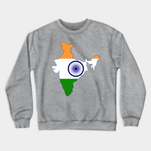 India Map Crewneck Sweatshirt